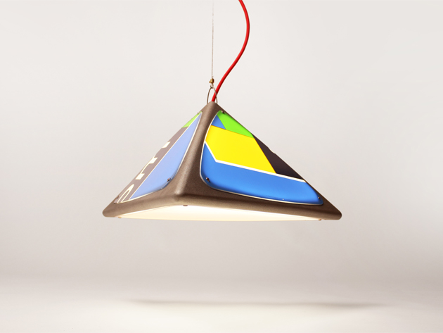 Ledge hanging lamp - Designer Tim Wigmore