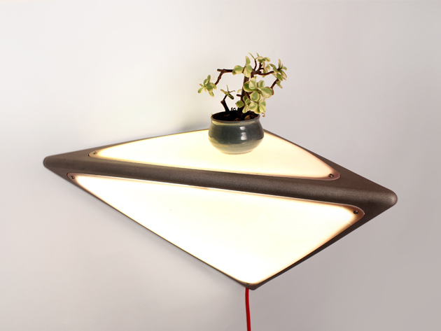 Ledge wall lamp - Designer Tim Wigmore