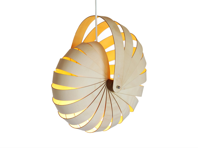 Nautilus hanging shade - Designer Rebecca Asquith