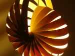 Nautilus hanging shade - Designer Rebecca Asquith