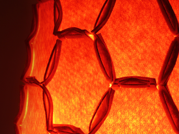 Nectar lamp shade - Designer Rebecca Asquith