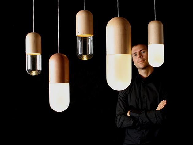 Pil hanging lamp - Designer Tim Wigmore
