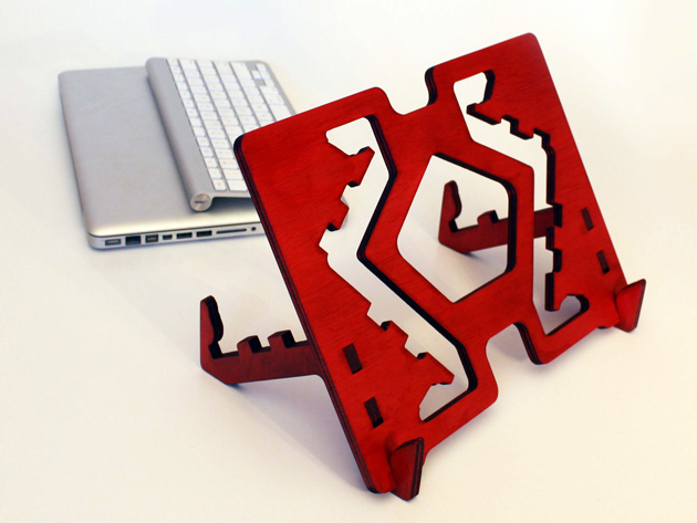 Standup laptop stand - Designer Tim Wigmore